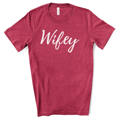 Wifey Premium T-Shirt - DADSCAPED